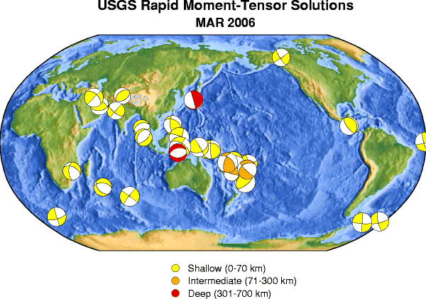 USGS Rapid Moment-Tensor Solutions