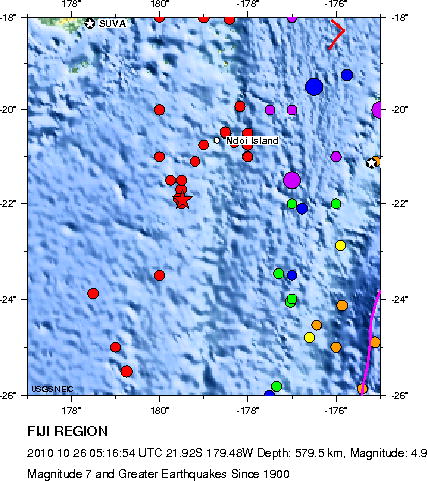 Magnitude 7 and Greater Earthquakes