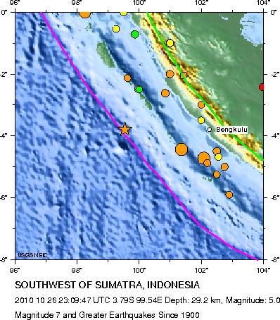 Magnitude 7 and Greater Earthquakes