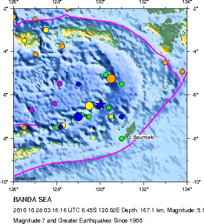 Magnitude 7 and Greater Earthquakes