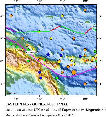 Magnitude 7 and Greater Earthquakes