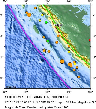 Magnitude 7 and Greater Earthquakes