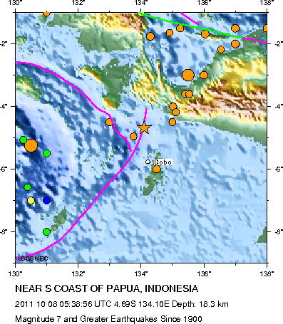 Magnitude 7 and Greater Earthquakes