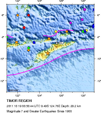 Magnitude 7 and Greater Earthquakes