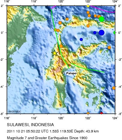Magnitude 7 and Greater Earthquakes