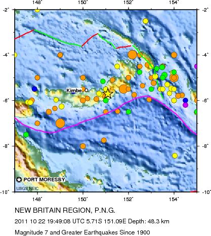 Magnitude 7 and Greater Earthquakes