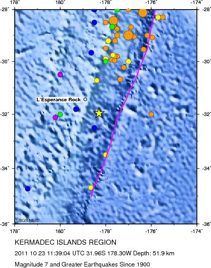Magnitude 7 and Greater Earthquakes