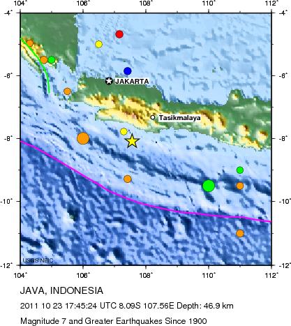 Magnitude 7 and Greater Earthquakes
