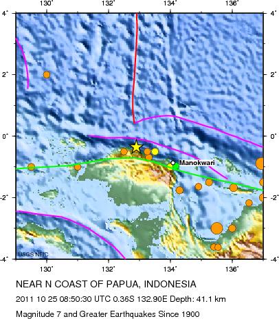 Magnitude 7 and Greater Earthquakes