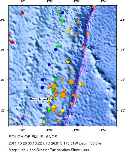 Magnitude 7 and Greater Earthquakes