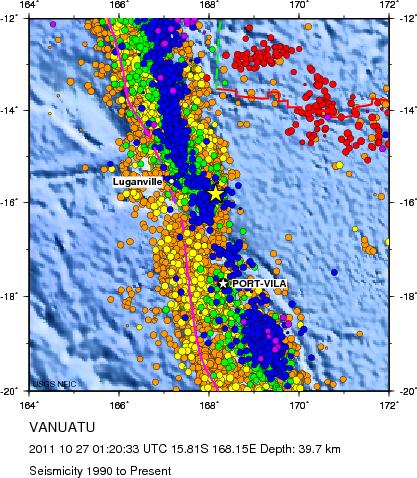 Historic Seismicity