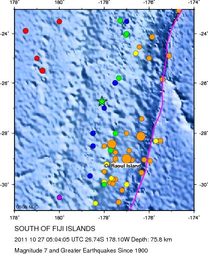 Magnitude 7 and Greater Earthquakes