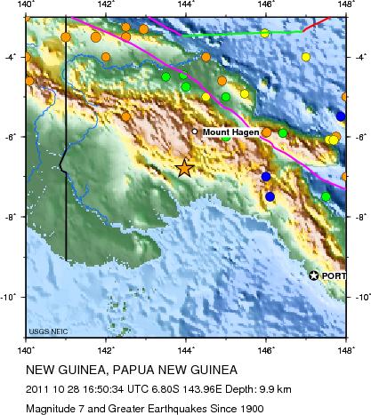 Magnitude 7 and Greater Earthquakes
