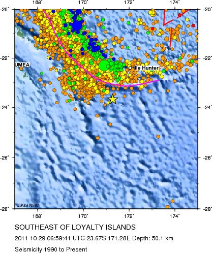 Historic Seismicity