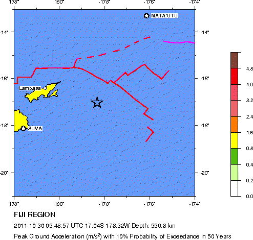Seismic Hazard Map