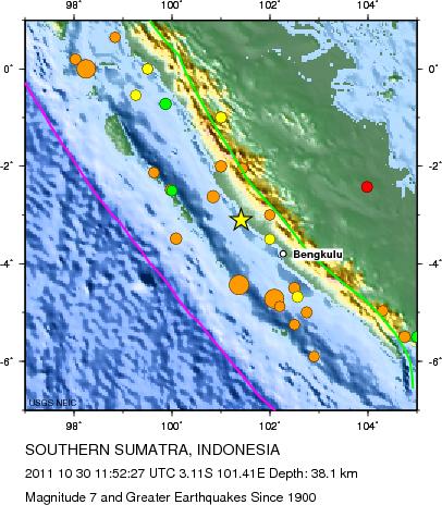 Magnitude 7 and Greater Earthquakes
