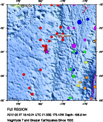 Magnitude 7 and Greater Earthquakes