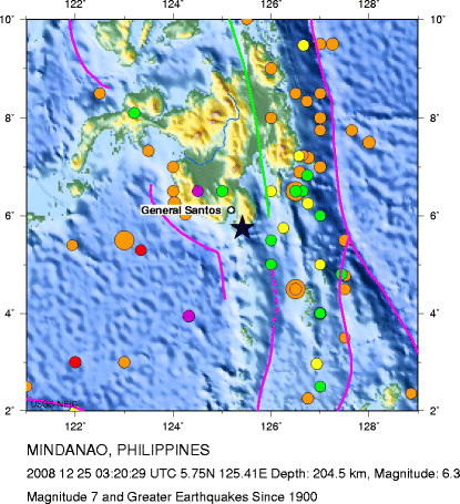 Magnitude 7 and Greater Earthquakes