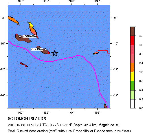 Seismic Hazard Map