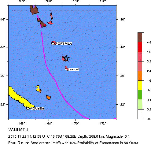 Seismic Hazard Map