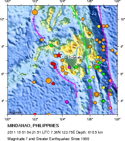 Magnitude 7 and Greater Earthquakes