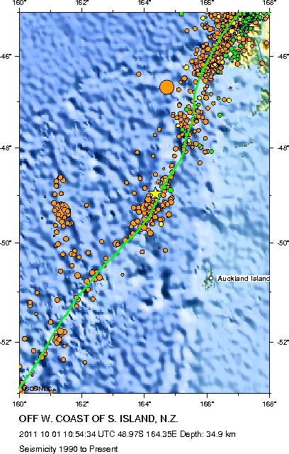 Historic Seismicity