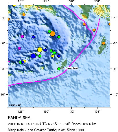 Magnitude 7 and Greater Earthquakes