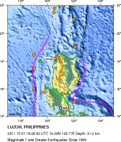 Magnitude 7 and Greater Earthquakes