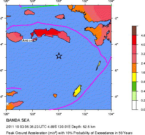 Seismic Hazard Map