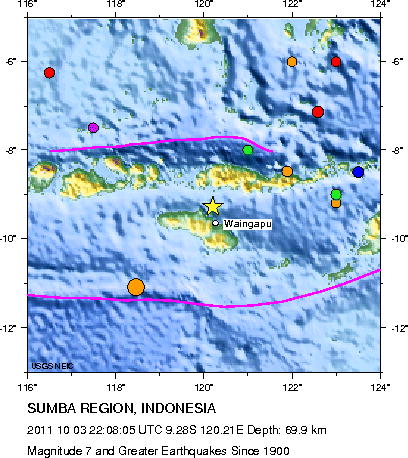 Magnitude 7 and Greater Earthquakes