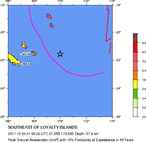 Seismic Hazard Map