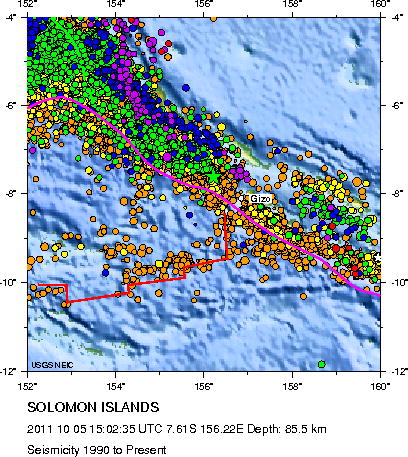 Historic Seismicity