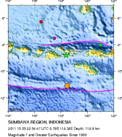Magnitude 7 and Greater Earthquakes