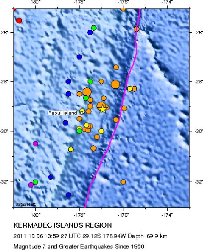 Magnitude 7 and Greater Earthquakes