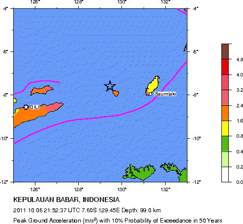 Seismic Hazard Map