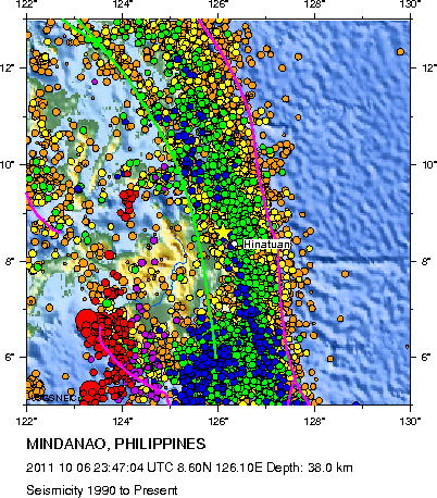 Historic Seismicity