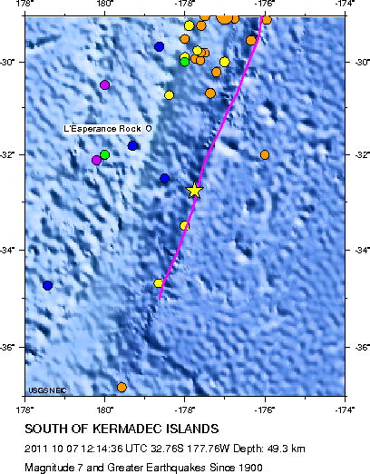 Magnitude 7 and Greater Earthquakes