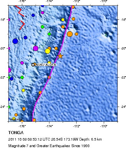 Magnitude 7 and Greater Earthquakes