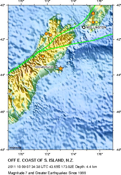 Magnitude 7 and Greater Earthquakes