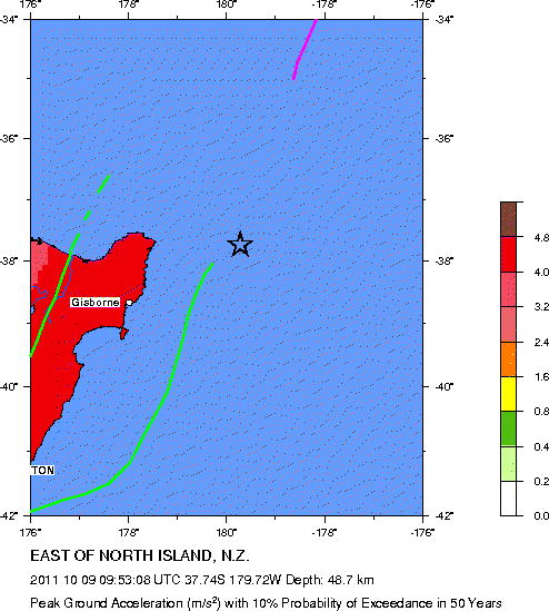 Seismic Hazard Map