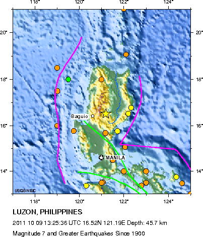 Magnitude 7 and Greater Earthquakes