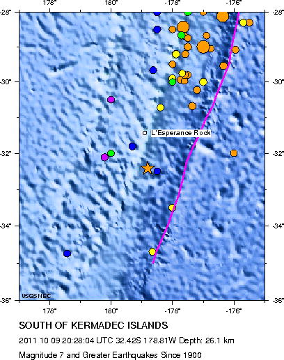 Magnitude 7 and Greater Earthquakes