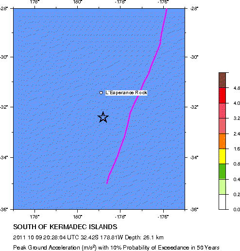 Seismic Hazard Map