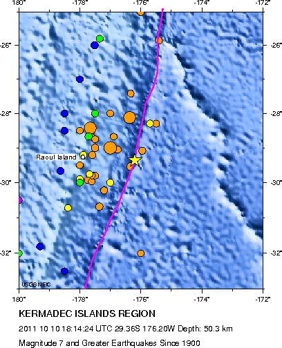 Magnitude 7 and Greater Earthquakes