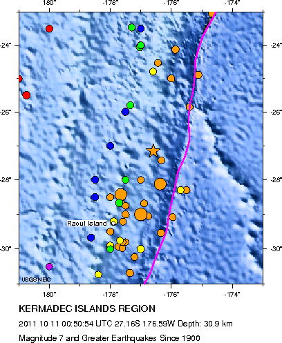 Magnitude 7 and Greater Earthquakes