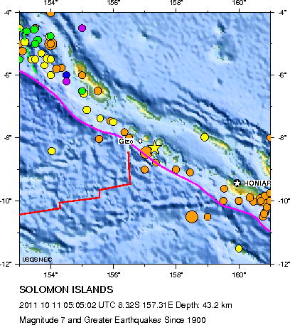 Magnitude 7 and Greater Earthquakes