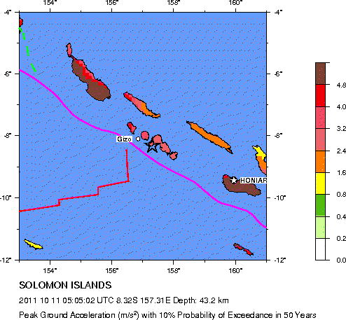 Seismic Hazard Map