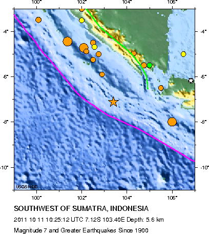 Magnitude 7 and Greater Earthquakes
