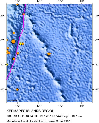 Magnitude 7 and Greater Earthquakes