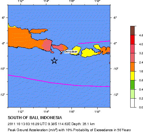 Seismic Hazard Map